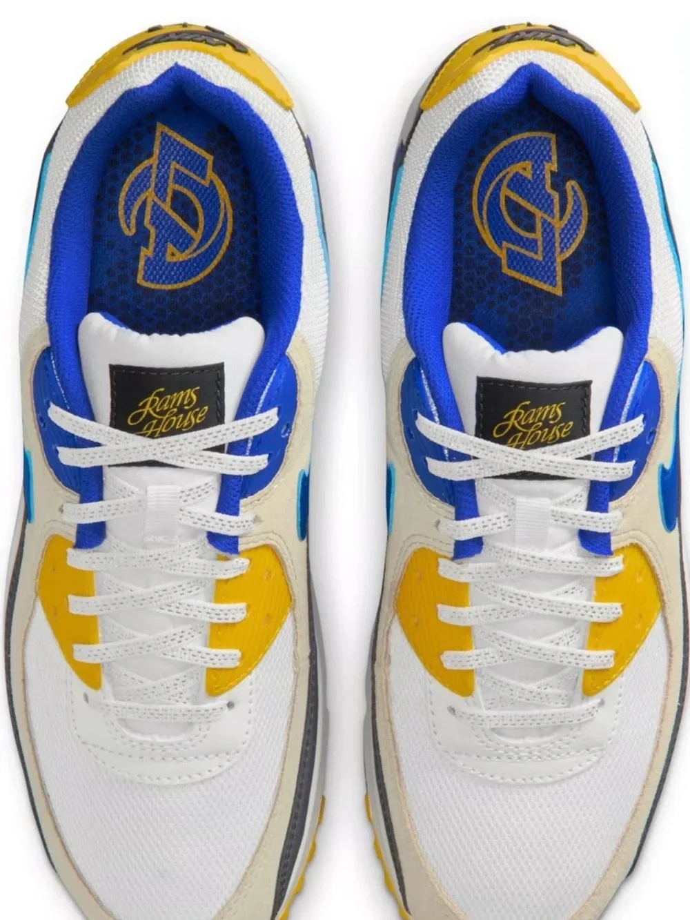 Nike Air Max 90 x NFL Los Angeles LA Rams Shoes II7587-100